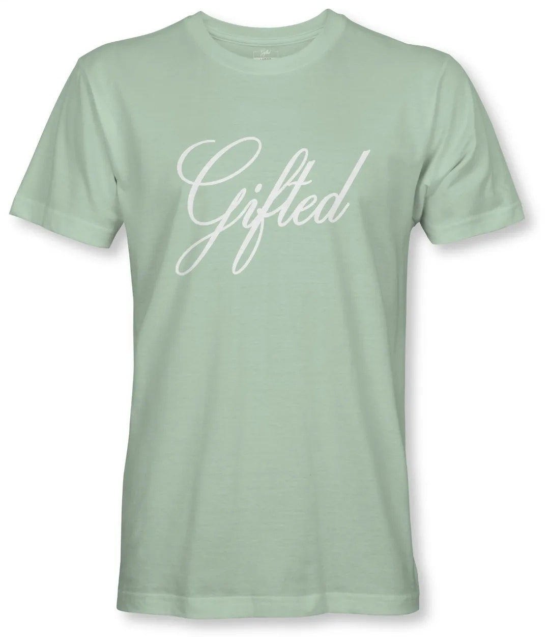 Short sleeve Gifted pastel Green signature t-shirt