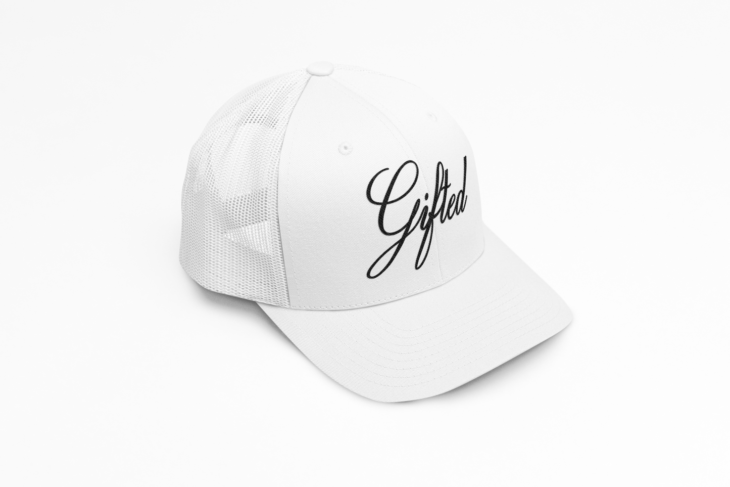 Gifted White Trucker Cap