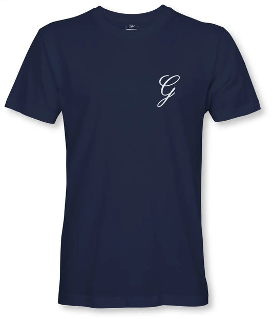 Short sleeve Gifted signature "G Chest" navy t-shirt